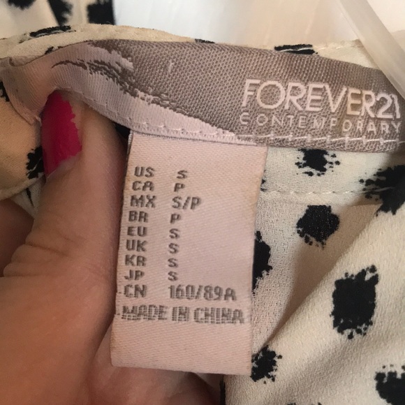 Polka dot blouse - Picture 3 of 4